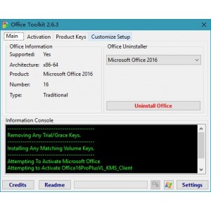 【KMS+VL+ALL+AIO(KMS激活工具)v45+免费版】可以轻松帮助用户完成系统激活！这是一款强大的Windows和Office激活工具！