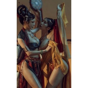 斗鱼超人气美女模特主播老牌COS网红浮力姬巨R女神（秋和柯基）最新散播合集[73V-38G]