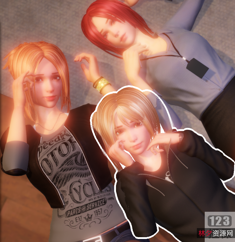 体验完美女友的魅力：3D互动游戏-完美女友