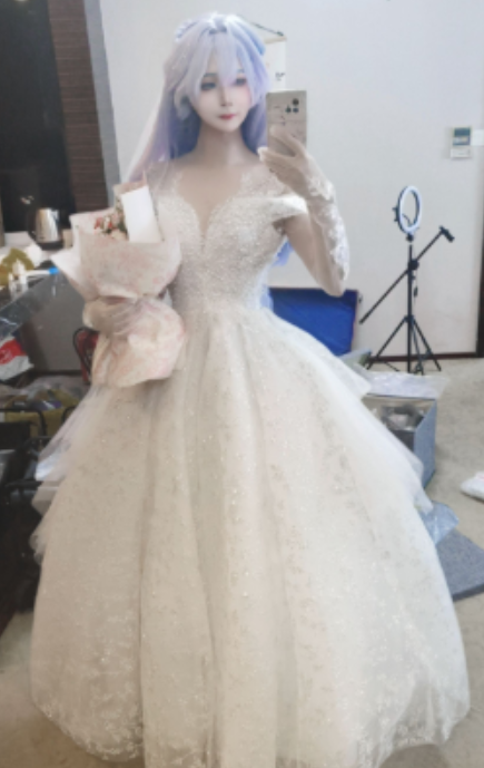 推特水银灯COS知更鸟伪娘视频450M1V太诱惑